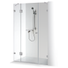 IEVA QUADRO PLUS shower door with additional wall panel