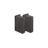 IEVA QUADRO PLUS shower door with additional wall panel