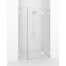 IEVA QUADRO PLUS shower door with additional wall panel