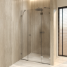 IEVA QUADRO PLUS shower door with additional wall panel
